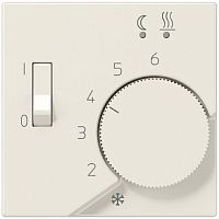 Лицевая панель Jung EcoProfi для терморегулятора слоновая кость картинка